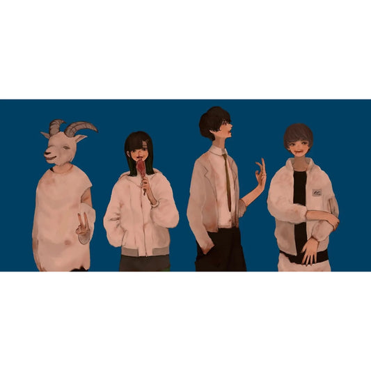 Chevon 首張原創專輯《三者山羊》<LIVE盤(CD+Blu-ray)/MV盤(CD+Blu-ray)/通常盤(CD)>