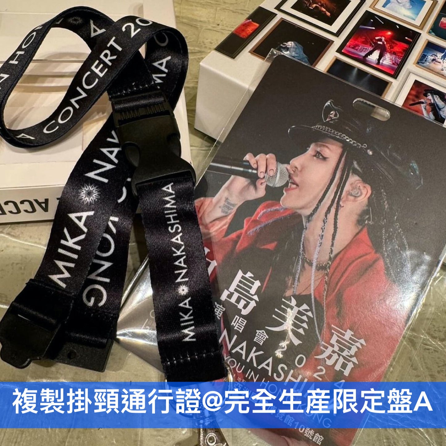 中島美嘉 香港演唱會 日版Live Blu-ray/DVD《MIKA NAKASHIMA CONCERT 2024 YOU IN HONG KONG》<完全生産限定盤A(Blu-ray+複製掛頸通行證)/完全生産限定盤B(2DVD)>