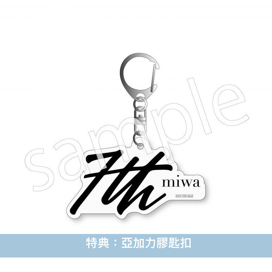 miwa 第7張原創專輯《7th》 <完全生産限定盤(CD+Blu-ray+PhotoBook+結他Pick)/初回生産限定盤(CD+Blu-ray)/通常盤(CD)>
