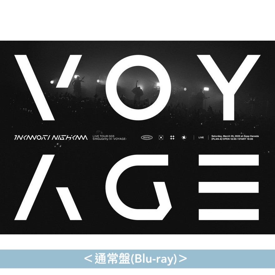 西川貴教 Live Blu-ray/DVD《TAKANORI NISHIKAWA LIVE TOUR 003 「SINGularity Ⅲ -VOYAGE-」》<完全生産限定盤(Blu-ray+2CD+Photo Book+匙扣)/初回生産限定盤(Blu-ray/DVD+Photo Book)/通常盤(Blu-ray)>