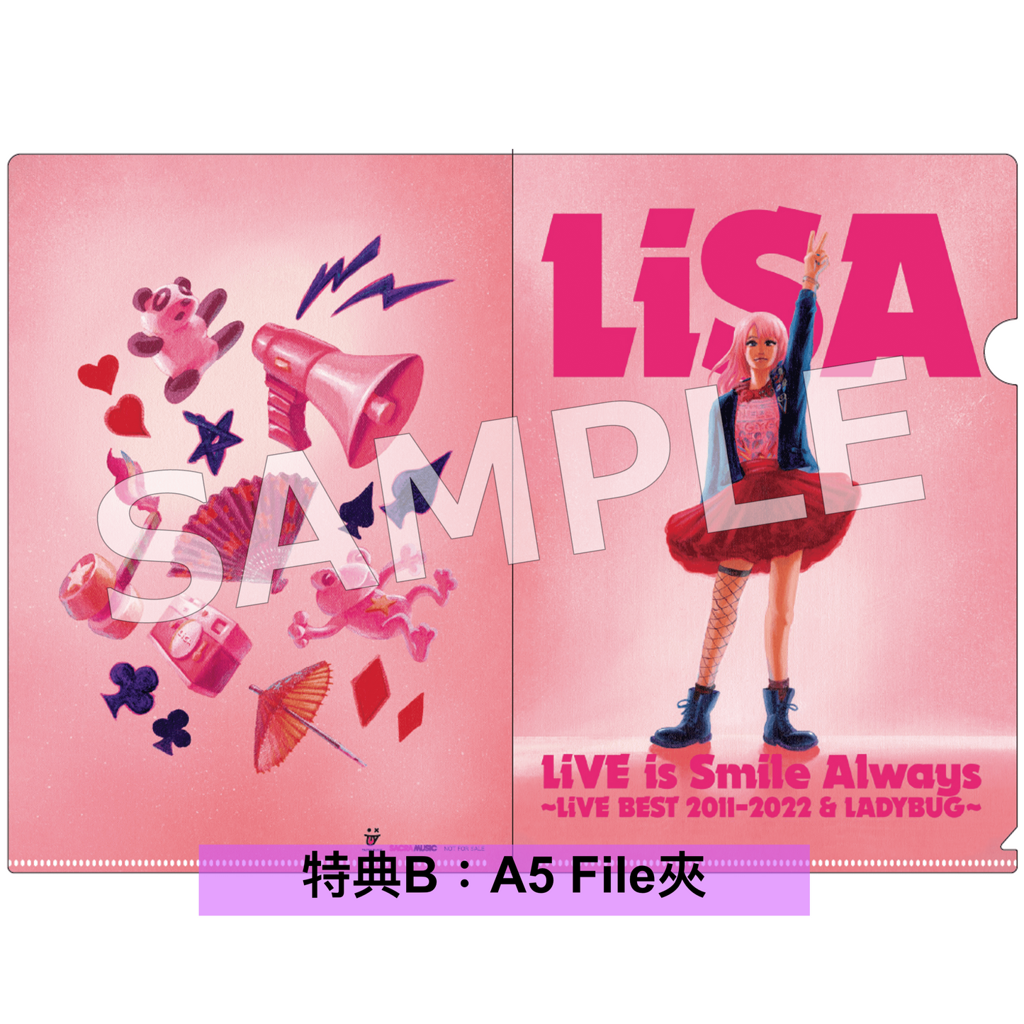 LiSA首張Live精選Blu-ray《LiVE is Smile Always~LiVE BEST 2011-2022 & LADYBUG~》