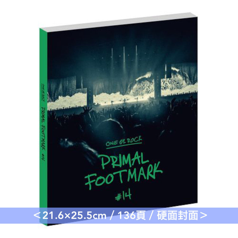 ONE OK ROCK 年度官方Photo Book《PRIMAL FOOTMARK 2025》<21.6×25.5cm/136頁/硬面封面>