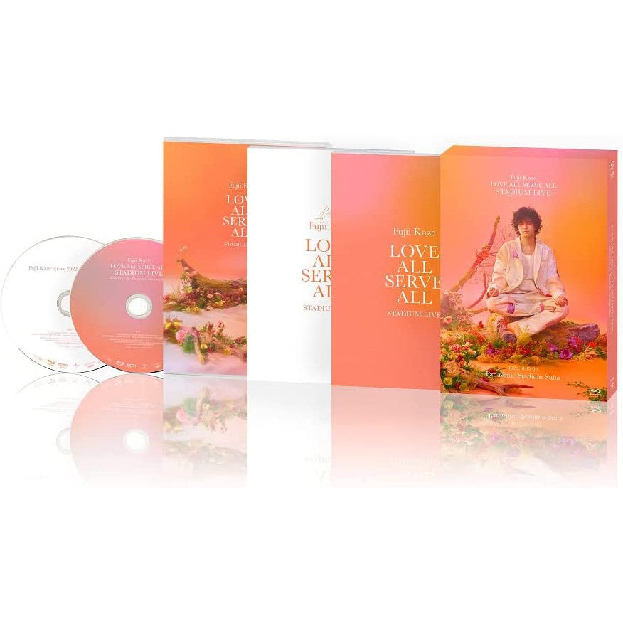 藤井風 Live Blu-ray《Fujii Kaze LOVE ALL SERVE ALL STADIUM LIVE》日文/英文字幕 <2Blu-ray+2Photo Book+B4海報>