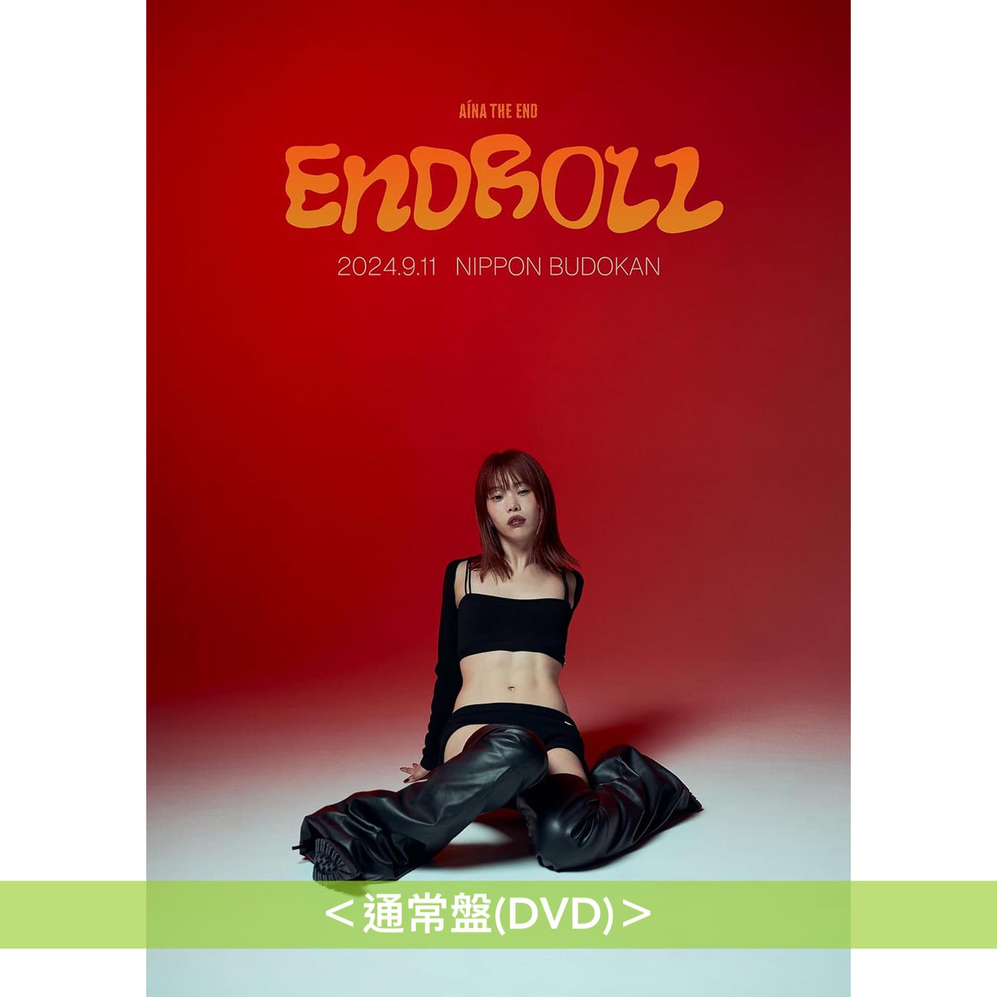 AiNA THE END 首次日本武道館Live Blu-ray/DVD《AiNA THE END ”ENDROLL”》<初回生産限定盤(2Blu-ray+Photo Book)/通常盤(DVD)>