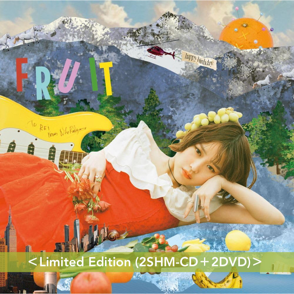Rei 出道10周年精選輯《FRUIT》<Limited Edition(2SHM-CD+2DVD) /Standard Edition(SHM-CD)>