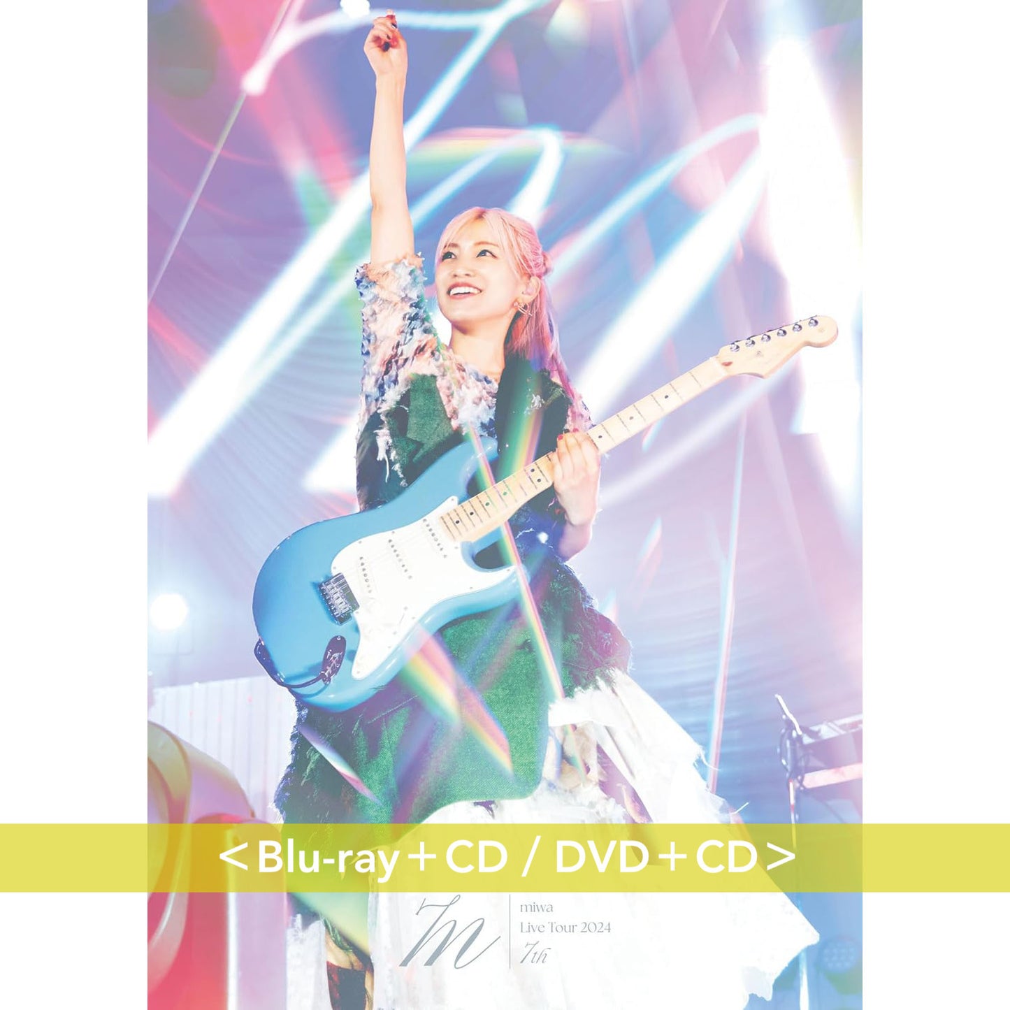 miwa Live Blu-ray/DVD《miwa Live Tour 2024 "7th"》 <Blu-ray+CD/DVD+CD>