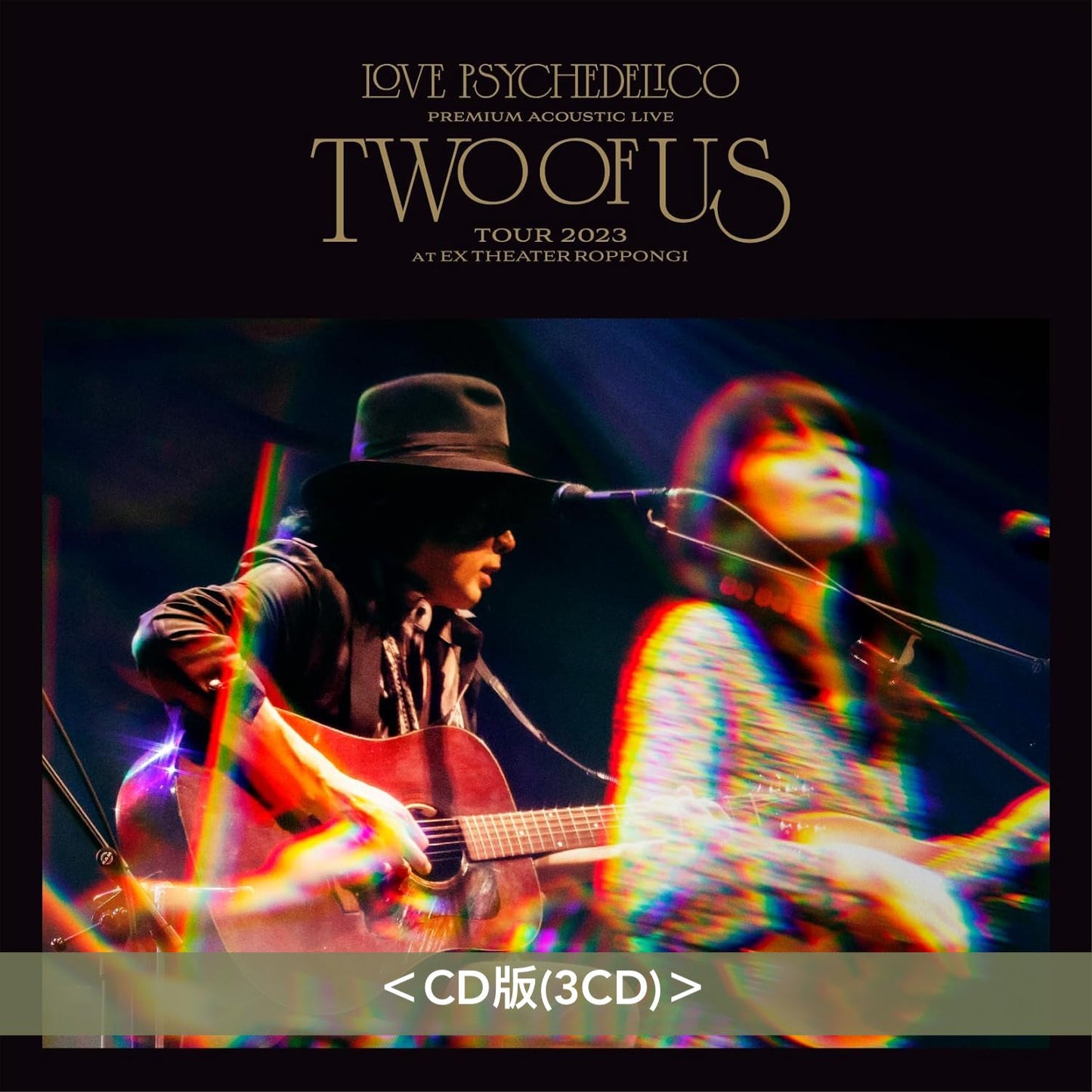 LOVE PSYCHEDELICO Live Blu-ray/CD/黑膠《Premium Acoustic Live "TWO OF US" Tour 2023 at EX THEATER ROPPONGI》<Blu-ray/3CD/3LP>
