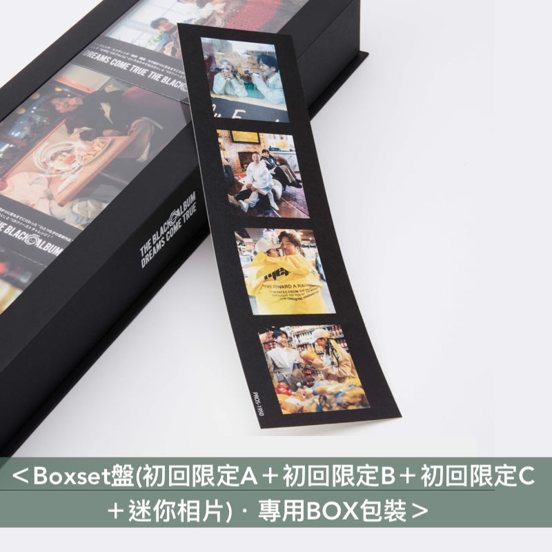 DREAMS COME TRUE 第19張原創專輯《THE BLACK ◯ ALBUM》<初回限定A~E(CD+GOODS)/通常盤(CD)>