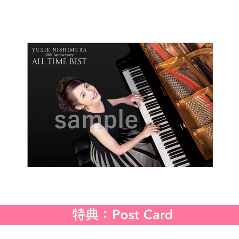 西村由紀江 出道40周年紀念鋼琴精選輯《40th Anniversary ~ALL TIME BEST》<3CD+寫真集>