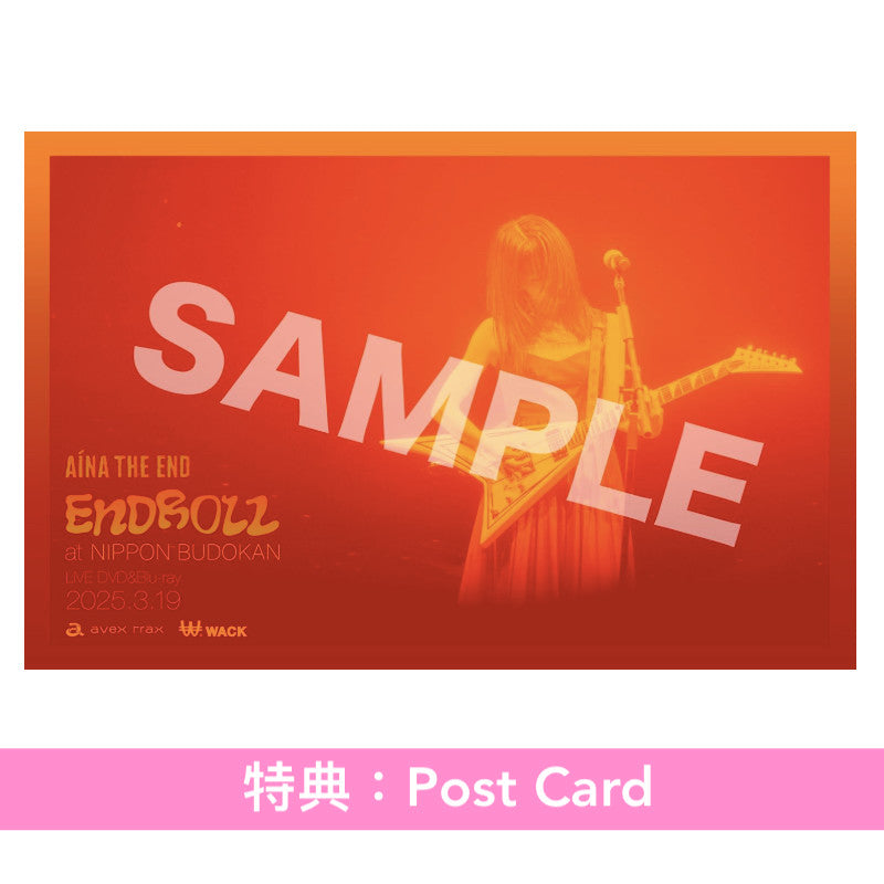 AiNA THE END 首次日本武道館Live Blu-ray/DVD《AiNA THE END ”ENDROLL”》<初回生産限定盤(2Blu-ray+Photo Book)/通常盤(DVD)>