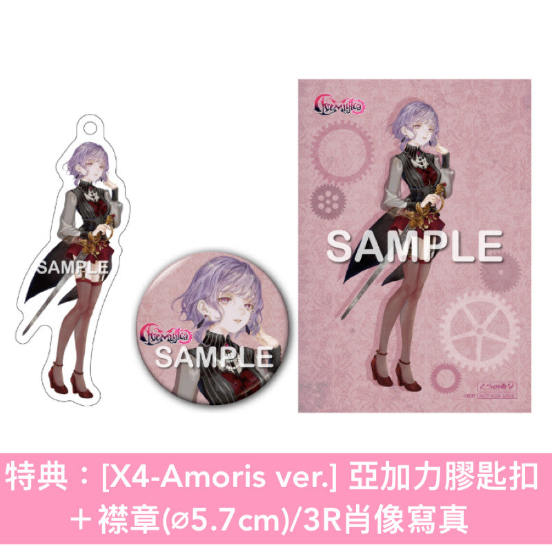 Ave Mujica 首張原創專輯 《Completeness》 <5000枚限定生産特装盤(CD+Blu-ray+亞加力膠立牌Set+咕𠱸掛飾+人物卡)/生産限定盤(CD+Blu-ray+人物卡)/通常盤(CD+人物卡)>