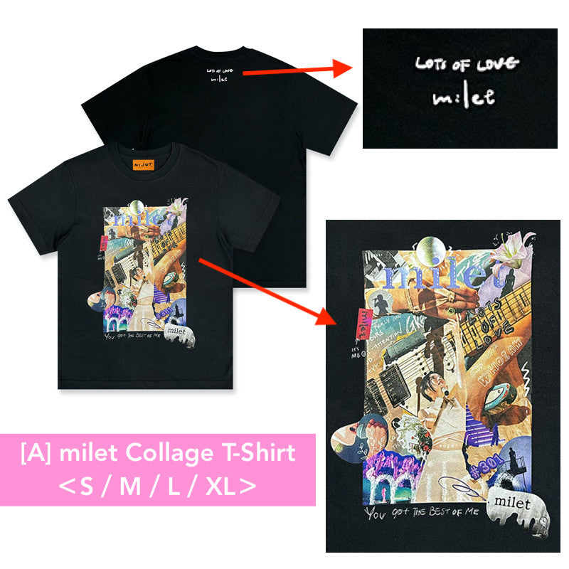 milet fanclub限定Live「milet×miles Room #301 vol.2」官方周邊商品