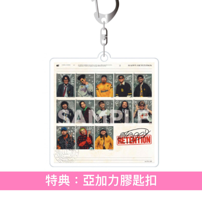 梅田サイファー(Umeda Cypher) 第3張原創專輯《HAPPY RETENTION》<完全生産限定盤(CD+Blu-ray)/通常盤(CD)>
