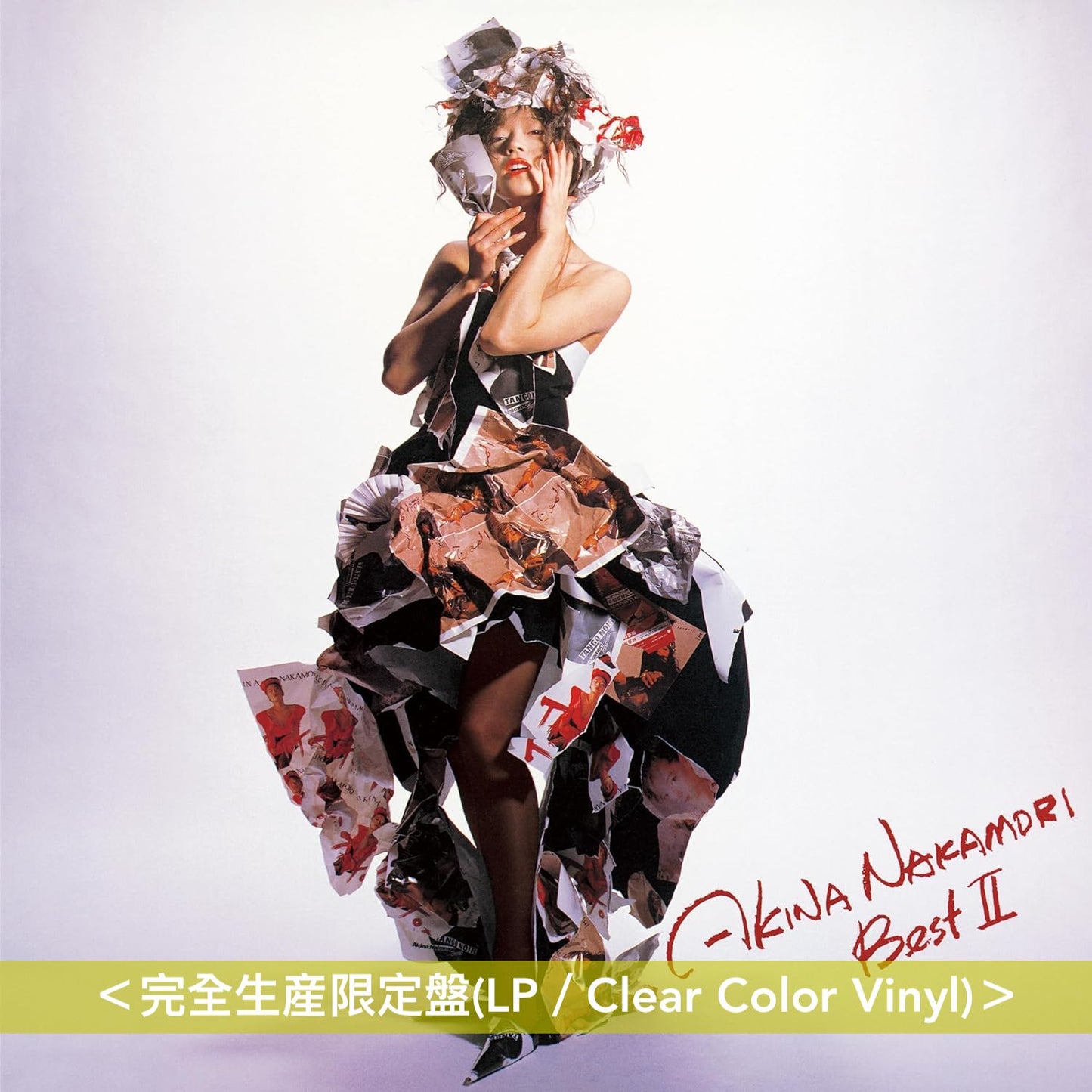 中森明菜 單碟透明彩膠《CRIMSON》、《BEST》、《BEST II》<完全生産限定盤(LP/Clear Color Vinyl)>