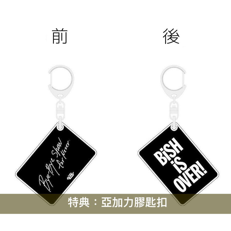 BiSH 解散Live Blu-ray《Bye-Bye Show for Never at TOKYO DOME》<初回生産限定盤(3Blu-ray+寫真集)/通常盤(2Blu-ray)>