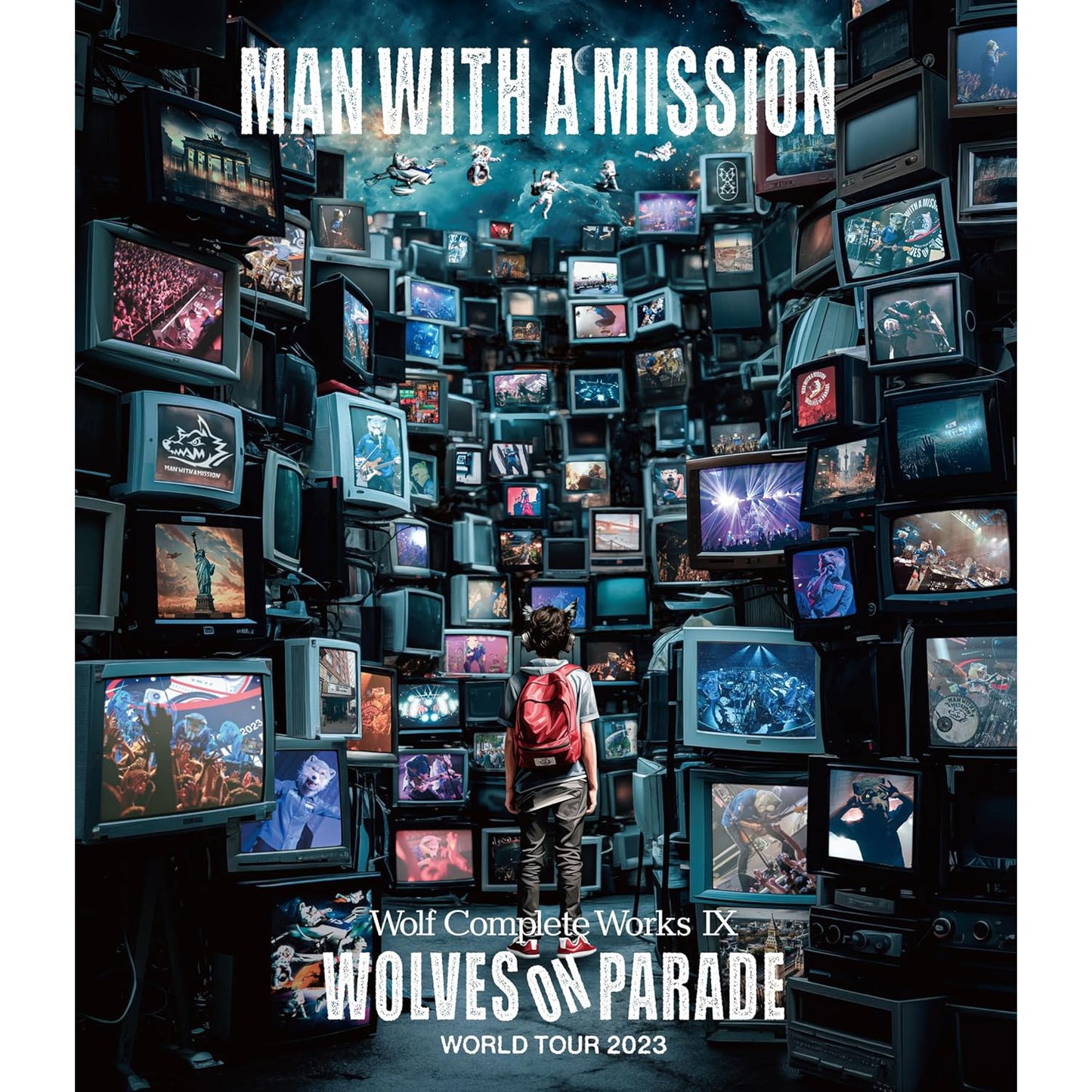 MAN WITH A MISSION Live Blu-ray《Wolf Complete Works Ⅸ ~WOLVES ON PARADE~ World Tour 2023》<Blu-ray>
