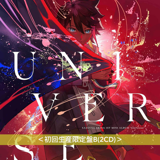 三枝明那 首張迷你專輯CD《UniVerse》<初回生産限定盤A(CD+Blu-ray)/初回生産限定盤B(2CD)/通常盤(CD)>