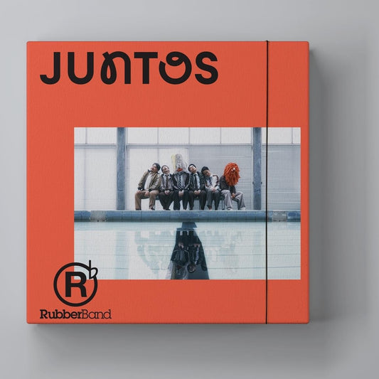 RubberBand 第10張原創專輯《JUNTOS》彩膠 <限量版橙色彩膠(LP/180g重量盤・德國壓碟)> 每張碟都有獨立編號