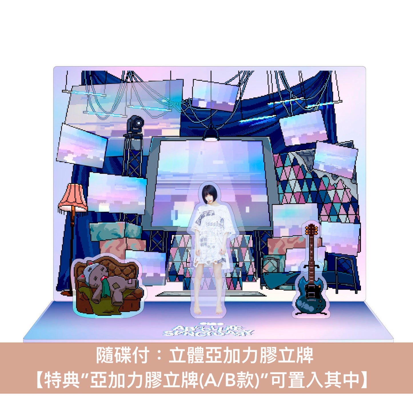 ano 首張Live Blu-ray《-ABSOLUTE SANCTUARY-》<完全生産限定盤(2Blu-ray+Photo Book +立體亞加力膠立牌)>