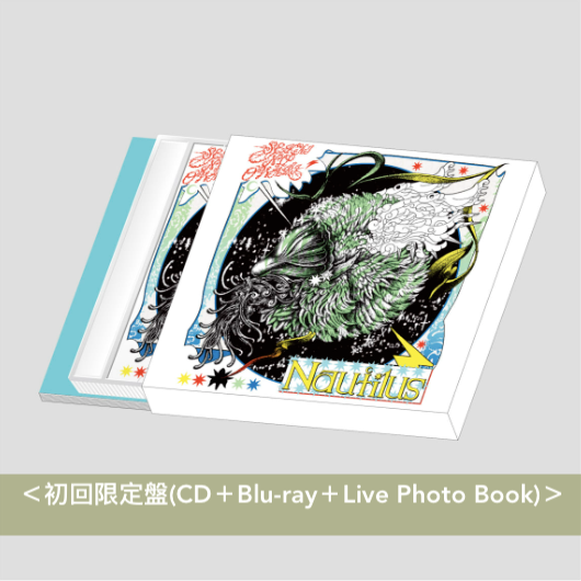 SEKAI NO OWARI 第7張原創專輯《Nautilus》<完全数量限定Deluxe盤(3CD+Blu-ray+Hard Cover Tray Book+Art Book)/初回限定盤(CD+Blu-ray+Live Photo Book)/通常盤(CD)>