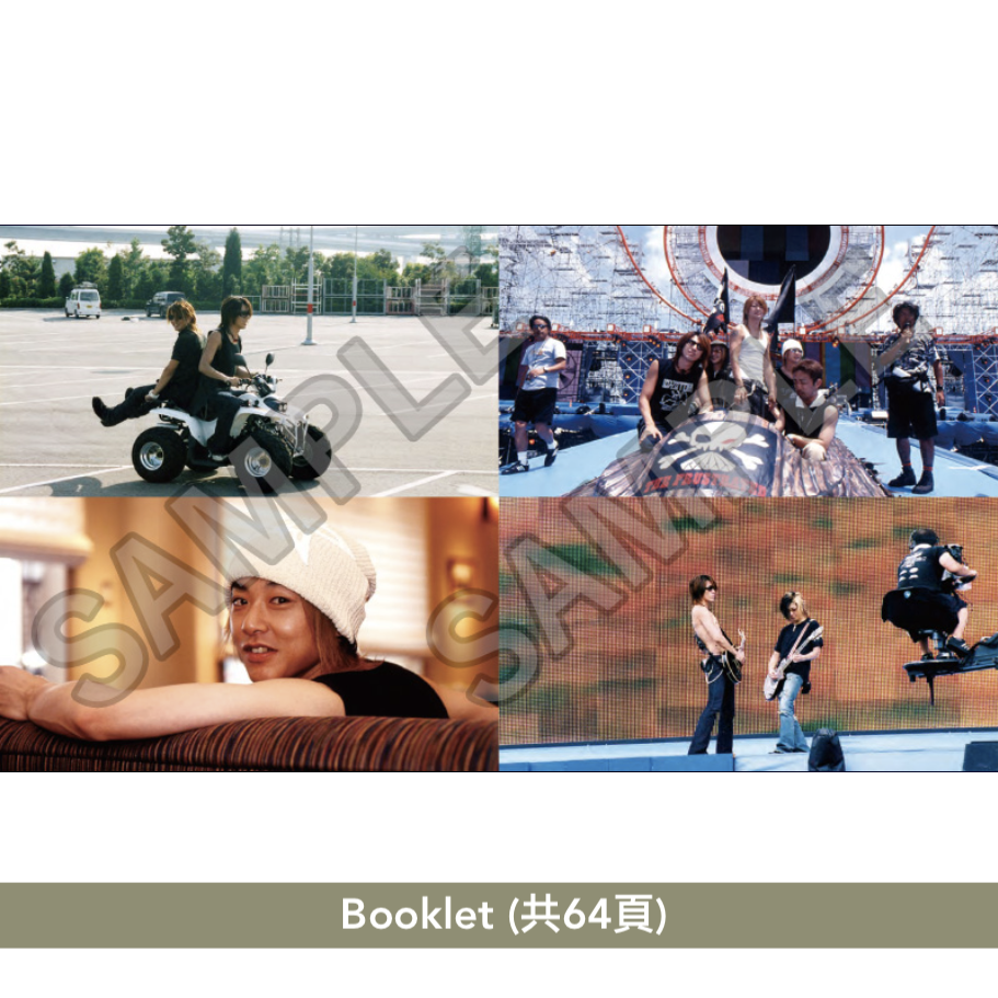 GLAY 第8張原創專輯 重新混音選集《THE FRUSTRATED Anthology》<2CD+Blu-ray+Booklet>