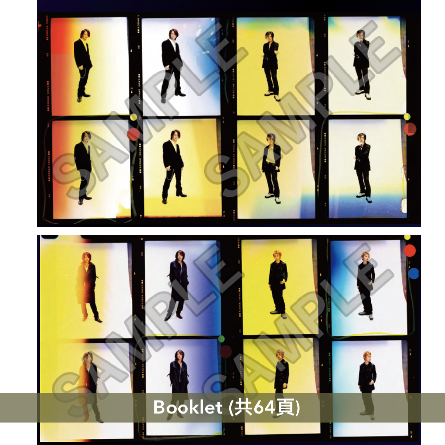 GLAY 第8張原創專輯 重新混音選集《THE FRUSTRATED Anthology》<2CD+Blu-ray+Booklet>