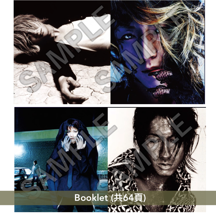 GLAY 第8張原創專輯 重新混音選集《THE FRUSTRATED Anthology》<2CD+Blu-ray+Booklet>