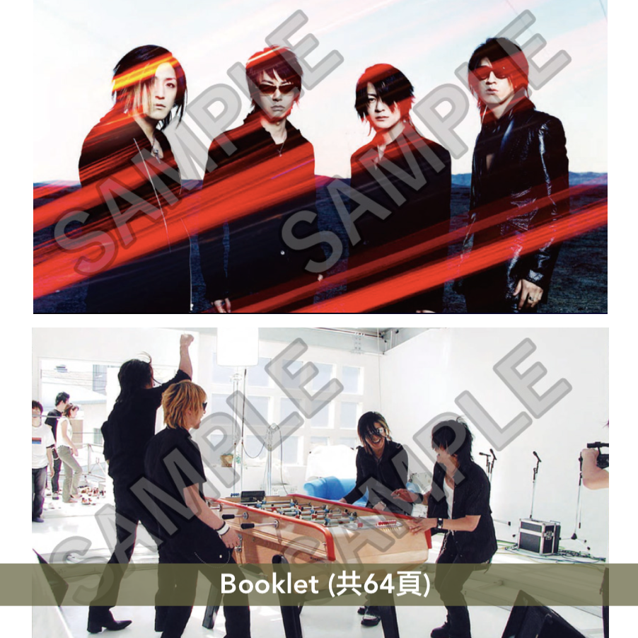 GLAY 第8張原創專輯 重新混音選集《THE FRUSTRATED Anthology》<2CD+Blu-ray+Booklet>