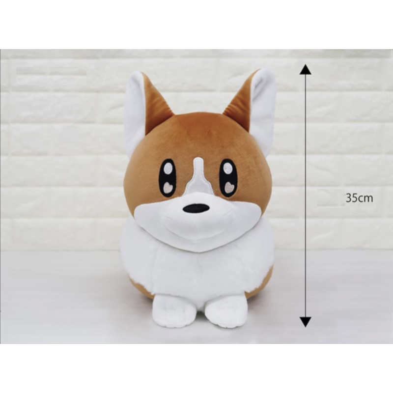 【已截單】suis@ヨルシカ(Yorushika)設計 哥基犬絨毛玩具 <約50×22×35cm>