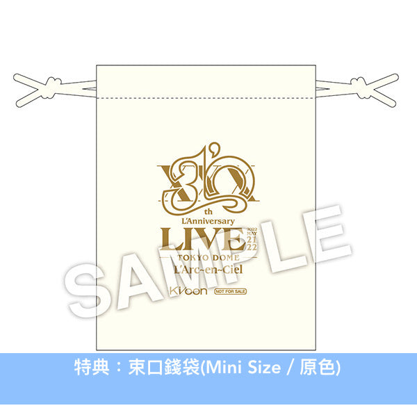 L'Arc~en~Ciel 成立30周年紀念 Live《L'Arc〜en〜Ciel 30th L'Anniversary LIVE》<完全生産限定盤(2Blu-ray+2CD+Photo Book+亞加力膠立體模型)/通常盤(2Blu-ray)/通常盤(3DVD)>