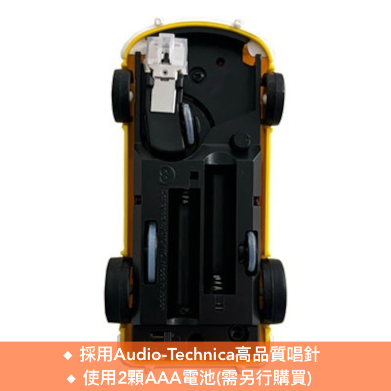 全球最小自走式隨身黑膠播放器「RECORD RUNNER」<TOWER RECORD版> 採用Audio-Technica高品質唱針・內置揚聲器 *日本製造*