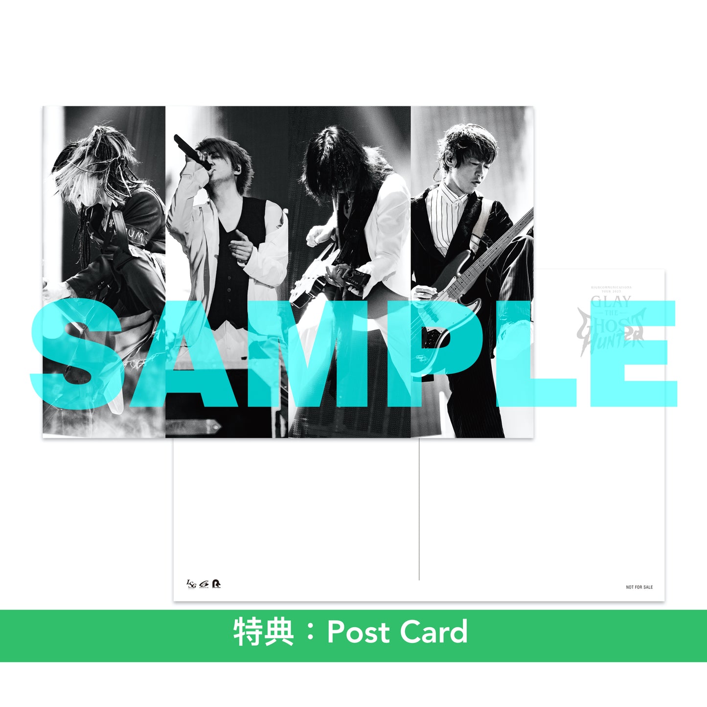 GLAY Live Blu-ray/DVD《HC episode3 - GLAY HIGHCOMMUNICATIONS TOUR 2023 - The Ghost Hunter - in Port Messe Nagoya -》<限定盤(Blu-ray+A4寫真集+亞加力膠萬年曆)/通常盤(Blu-ray)/通常盤(2DVD)>