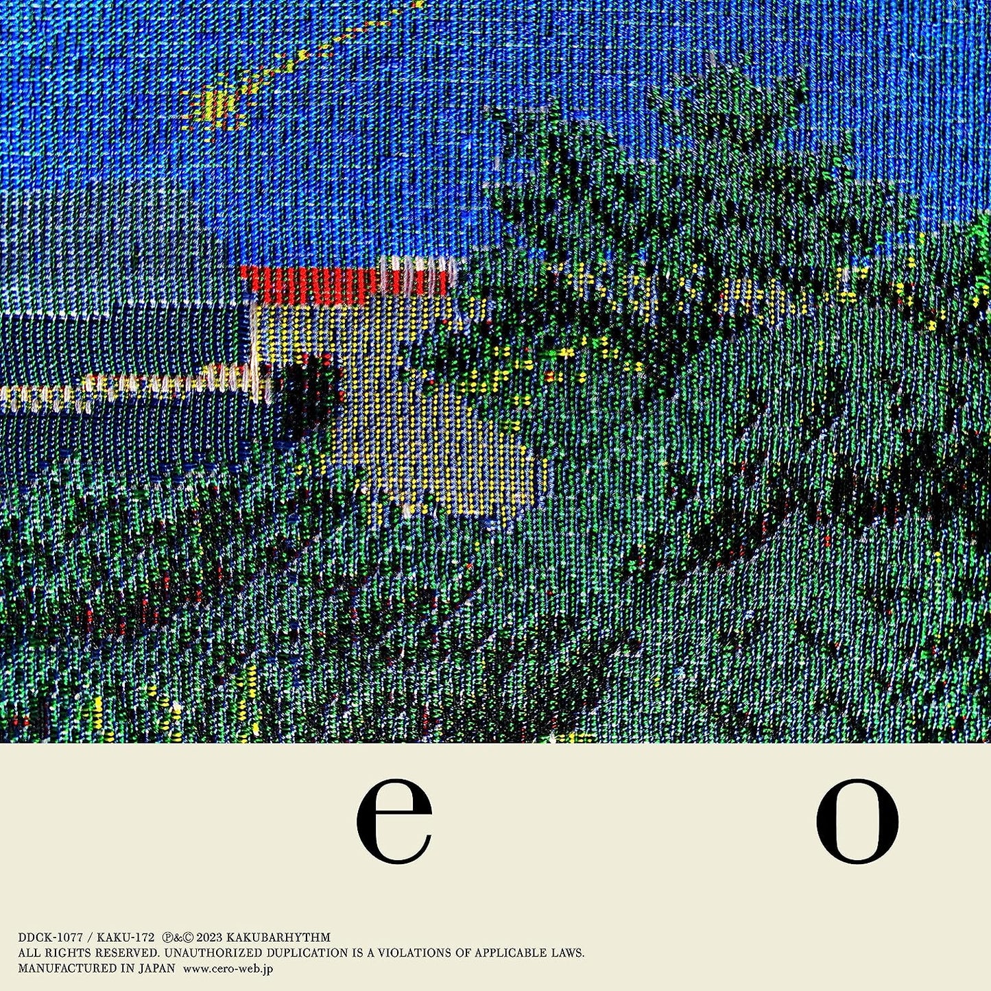cero 第5張原創專輯《e o》<2LP藍色彩膠/CD+Blu-ray>