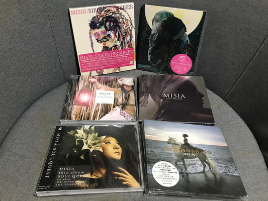Misia 米希亞 1998-2014年間所有原創專輯12張 港版/台版