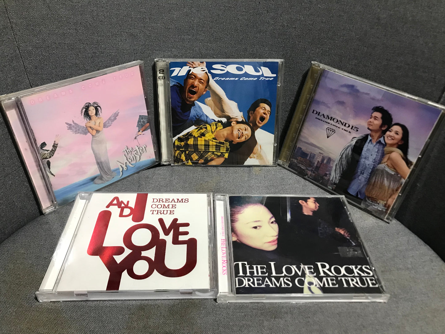 Dreams Come True原創專輯4張+精選輯1張