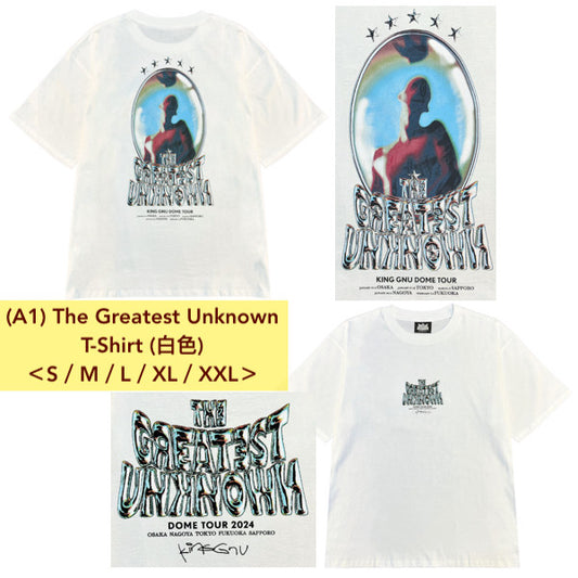 [30/11截單] King Gnu「The Greatest Unknown」官方周邊商品預購