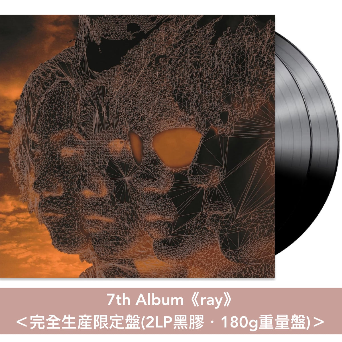 L'Arc～en～Ciel 出道35周年紀念 第2～12張原創專輯、混音專輯 黑膠《Tierra》、《heavenly》、《True》、《HEART》、《ark》、《ray》、《REAL》、《SMILE》、《AWAKE》、《KISS》、《BUTTERFLY》、《ectomorphed works》＜完全生産限定盤(2LP黑膠・180g重量盤)＞