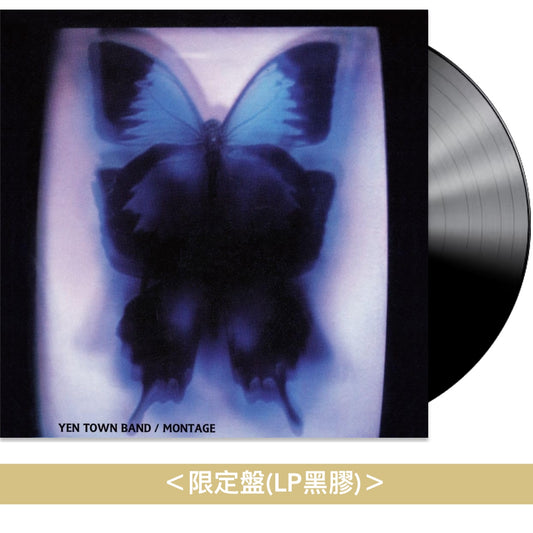 【16/9截單】電影「燕尾蝶」30周年紀念 戲中樂團 YEN TOWN BAND 首張原創專輯 再版黑膠《MONTAGE》＜限定BOX盤(LP黑膠＋T恤)／限定盤(LP黑膠)＞