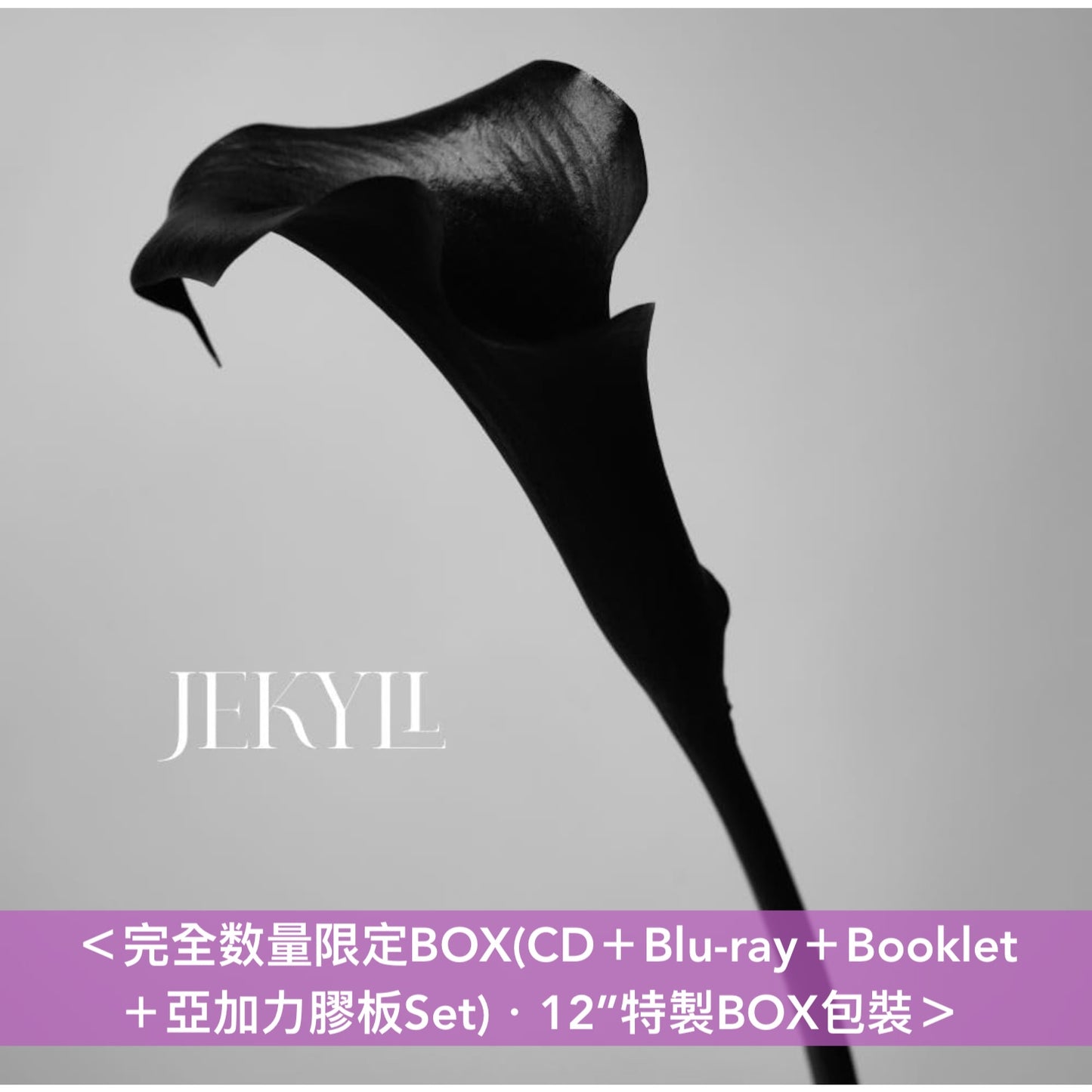 HYDE 第6張原創專輯CD《JEKYLL》＜完全数量限定BOX(CD＋Blu-ray＋Booklet＋亞加力膠板Set)／初回限定盤(CD＋Blu-ray)／通常盤(CD)＞