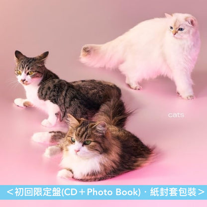 My Hair is Bad 第7張原創專輯《cats》＜初回限定盤(CD＋Photo Book)／通常盤(CD)＞