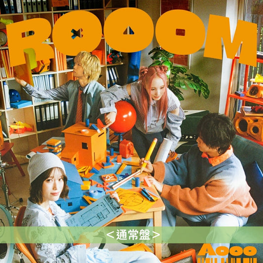 Aooo 第2張原創專輯《Rooom》＜初回生産限定盤A(CD＋Blu-ray)／初回生産限定盤B(CD＋Blu-ray)／通常盤(CD)＞