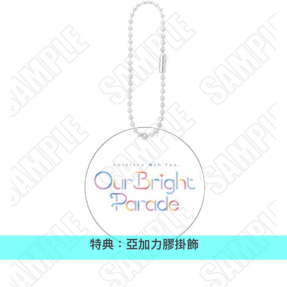 hololive 第4場VTuber演唱會 Blu-ray《hololive 4th fes.Our Bright Parade》＜3 Blu-ray＋Photo Booklet＞