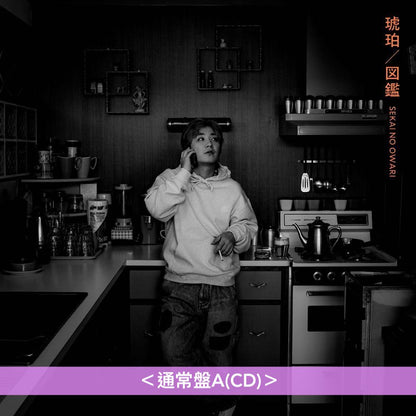 SEKAI NO OWARI 雙A面單曲CD《琥珀/図鑑》＜初回限定盤A(CD＋DVD＋樂團成員圖鑑A)／通常盤A(CD)＞、《図鑑/琥珀》＜初回限定盤B(CD＋DVD＋樂團成員圖鑑B)／通常盤B(CD)＞