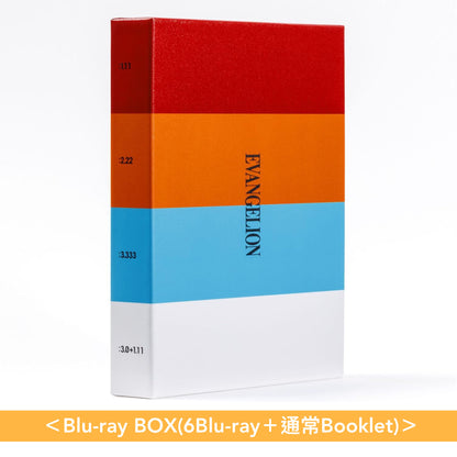 動畫「新世紀福音戰士」系列30周年紀念Blu-ray Boxset「EVANGELION 30th Anniversary Movie Collection」＜Full Complete Blu-ray BOX(24Blu-ray＋4"4K Blu-ray"＋特製&復刻Booklet)／Complete Blu-ray BOX(14Blu-ray＋4"4K Blu-ray"＋特製Booklet)／Blu-ray BOX(6Blu-ray＋通常Booklet)＞