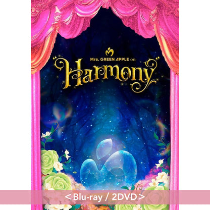 Mrs.GREEN APPLE 出道10周年精選輯《10》＜10 & ❝Harmony❞ COMPLETE BOX(CD＋2Blu-ray/3DVD＋Goods Set)／初回限定盤(CD＋Blu-ray/DVD)／通常盤(CD)＞、Live Blu-ray/DVD《Mrs. GREEN APPLE on "Harmony"》＜Blu-ray/DVD＞
