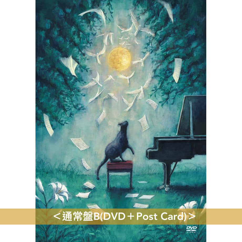 ヨルシカ(Yorushika) Live Blu-ray/DVD《ヨルシカ LIVE「月と猫のダンス」》＜初回限定盤(Blu-ray/DVD＋Post Card＋小冊子＋朗讀劇劇本)／通常盤(Blu-ray/DVD＋Post Card)＞＊中英日韓文字幕＊