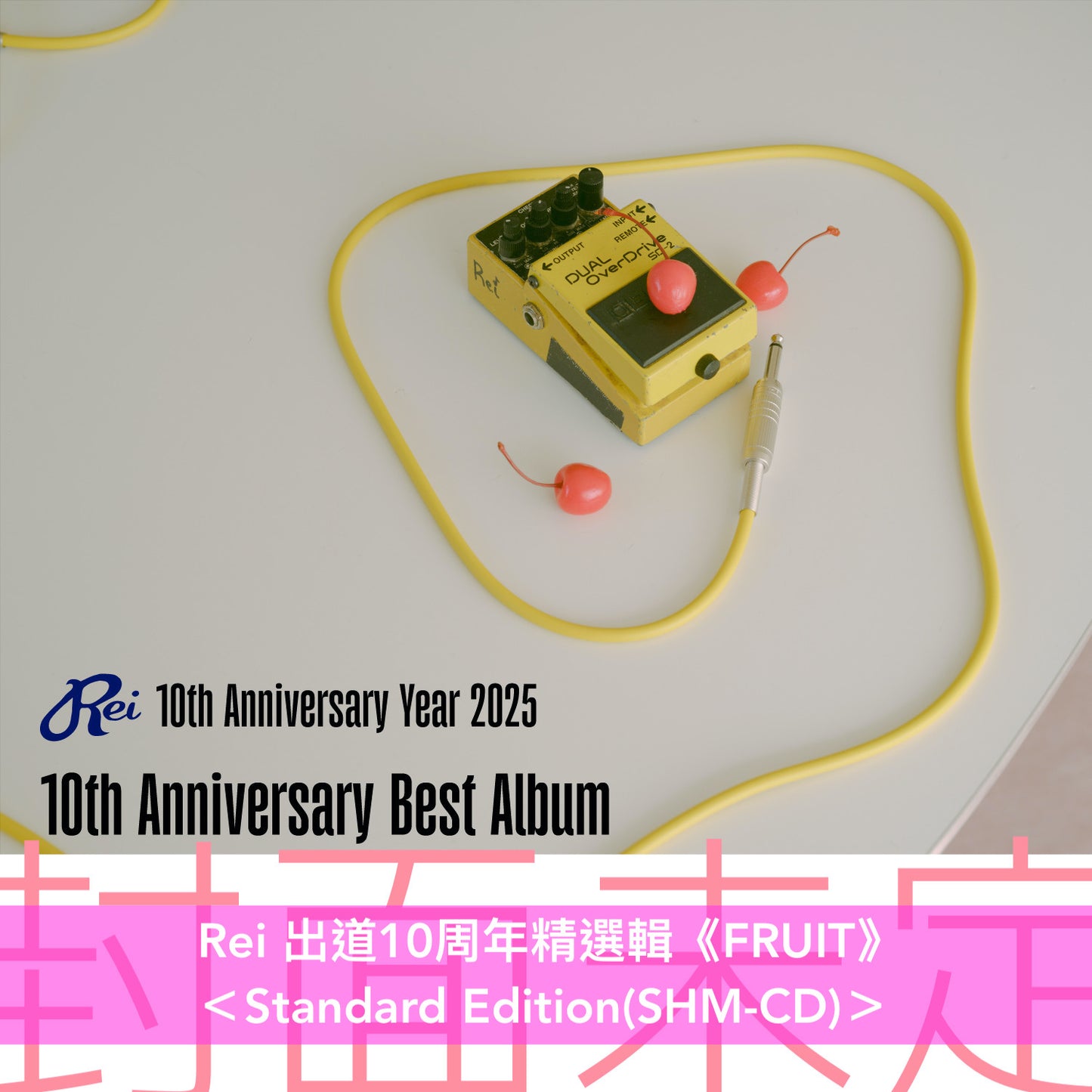 Rei 出道10周年精選輯《FRUIT》＜Limited Edition(2SHM-CD＋2DVD) ／Standard Edition(SHM-CD)＞