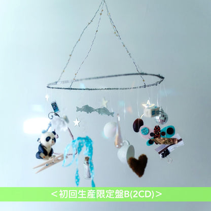 にしな(nishina) 第3張原創專輯《日々散漫》＜初回生産限定盤A(2CD＋Blu-ray)／初回生産限定盤B(2CD)／通常盤(CD＋Booklet)＞