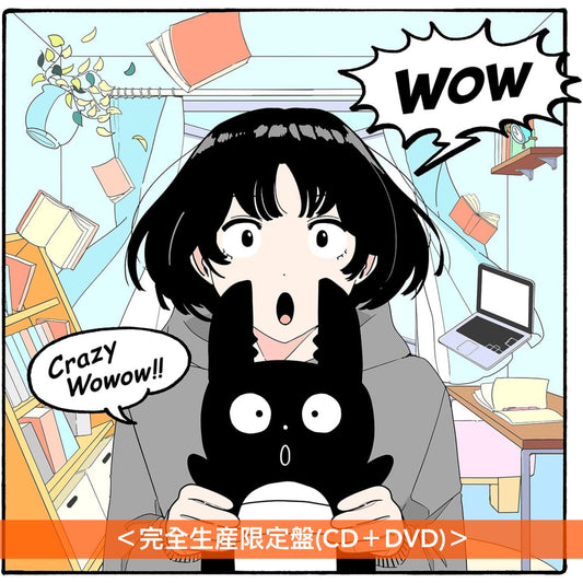 クレイジーウォウウォ!! (Crazy Wowoo!!) 首張原創專輯《WOW》＜完全生産限定盤(CD＋DVD)＞