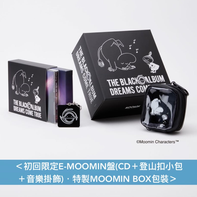 DREAMS COME TRUE 第19張原創專輯《THE BLACK ◯ ALBUM》＜初回限定A～E(CD＋GOODS)／通常盤(CD)＞